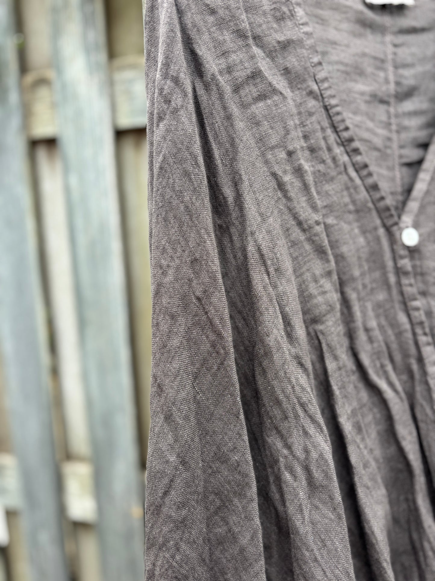 Linnen blouse voor de ruime maat