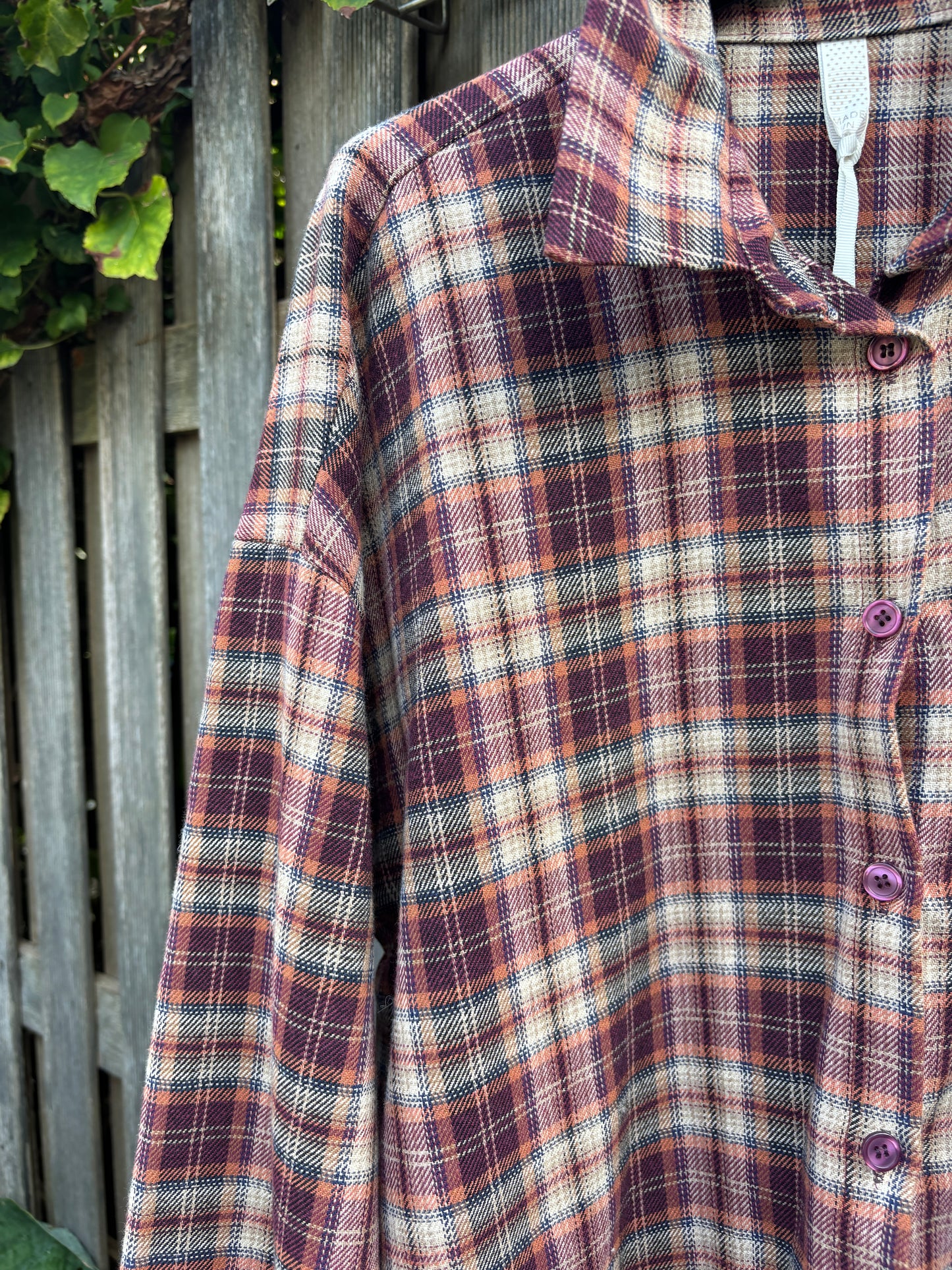 Flanellen shirt