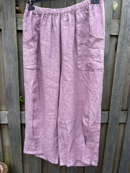 Linnen broek Roos
