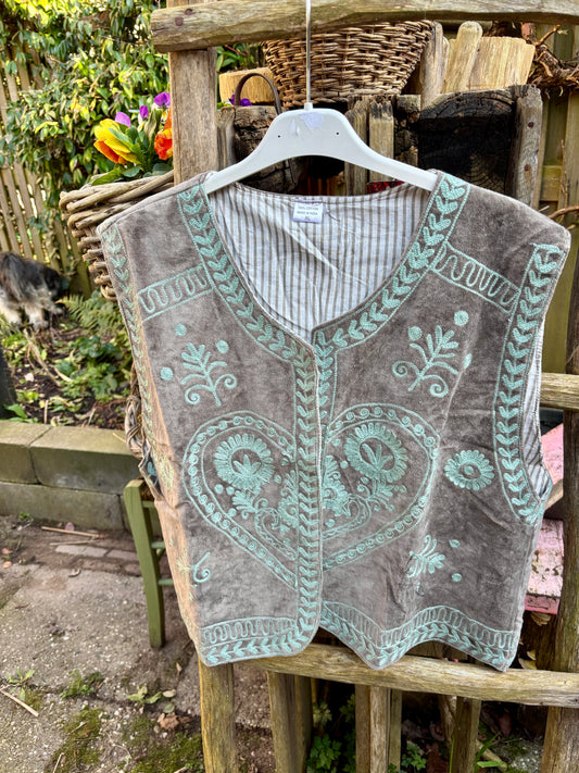 Indiase Velours gilets