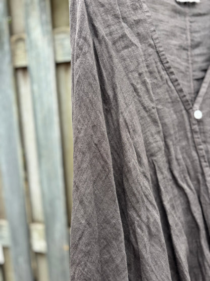 Linnen blouse voor de ruime maat