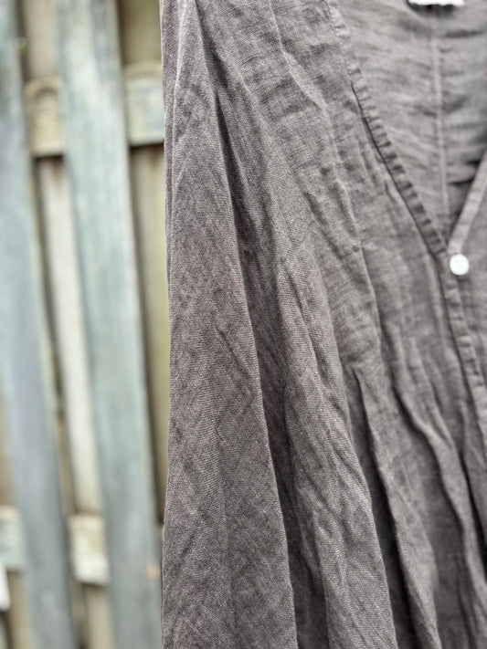 Linnen blouse voor de ruime maat