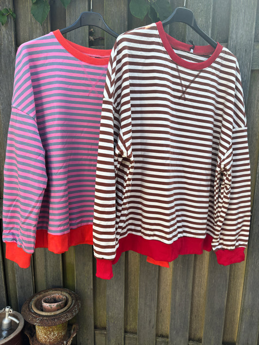 Streep Sweater oversized