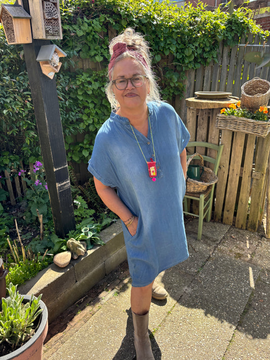 Jeans jurkje/tuniek